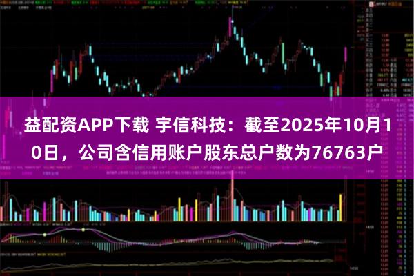 益配资APP下载 宇信科技：截至2025年10月10日，公司含信用账户股东总户数为76763户