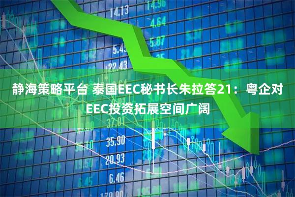 静海策略平台 泰国EEC秘书长朱拉答21：粤企对EEC投资拓展空间广阔